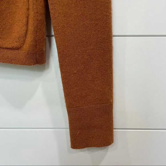 NAADAM Rust Cashmere Cardigan Size XS - Picture 10 of 16